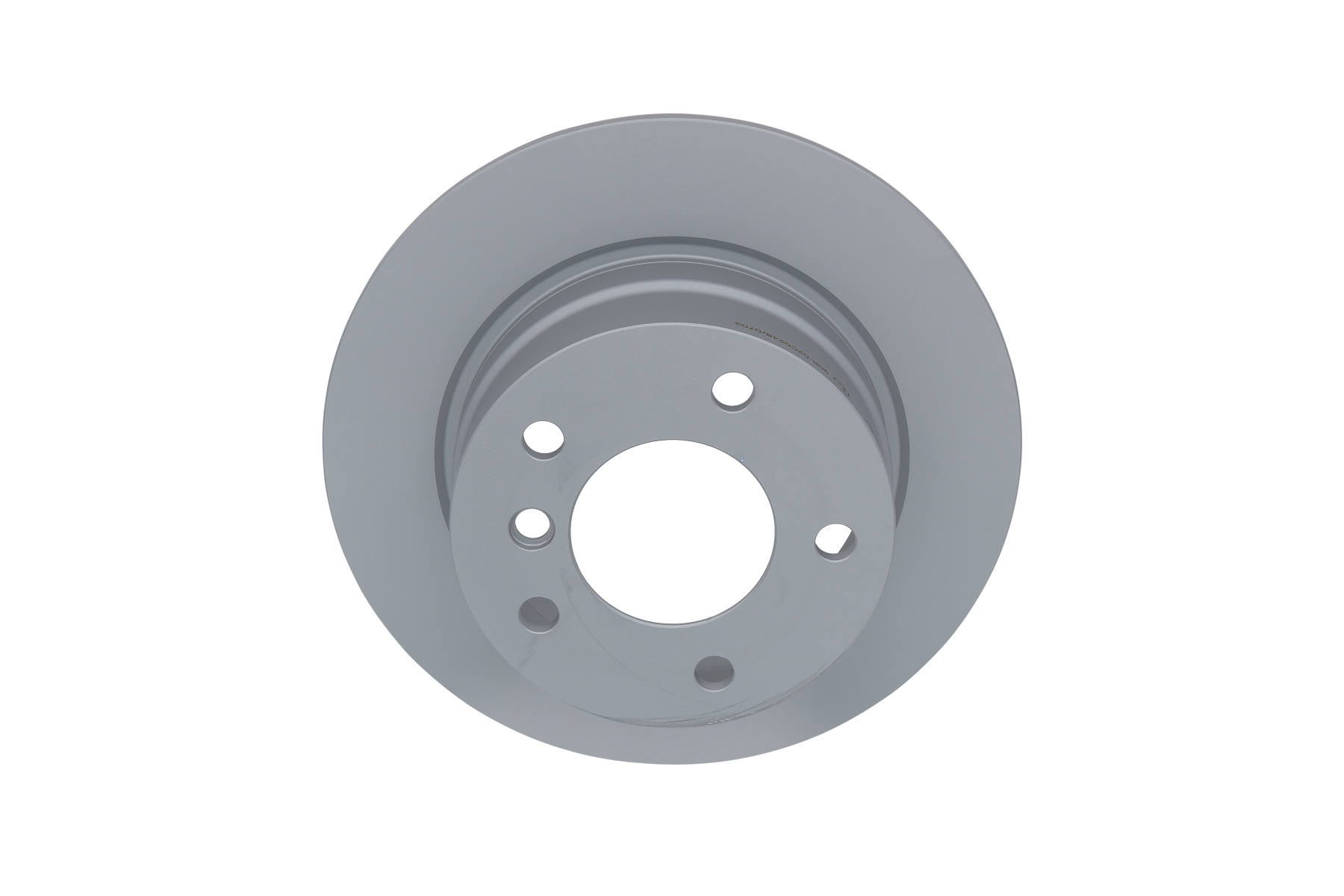 ATE 24.0110-0287.1 Brake disc solid, Coated, High-carbon, with bolts/screws-image-956877