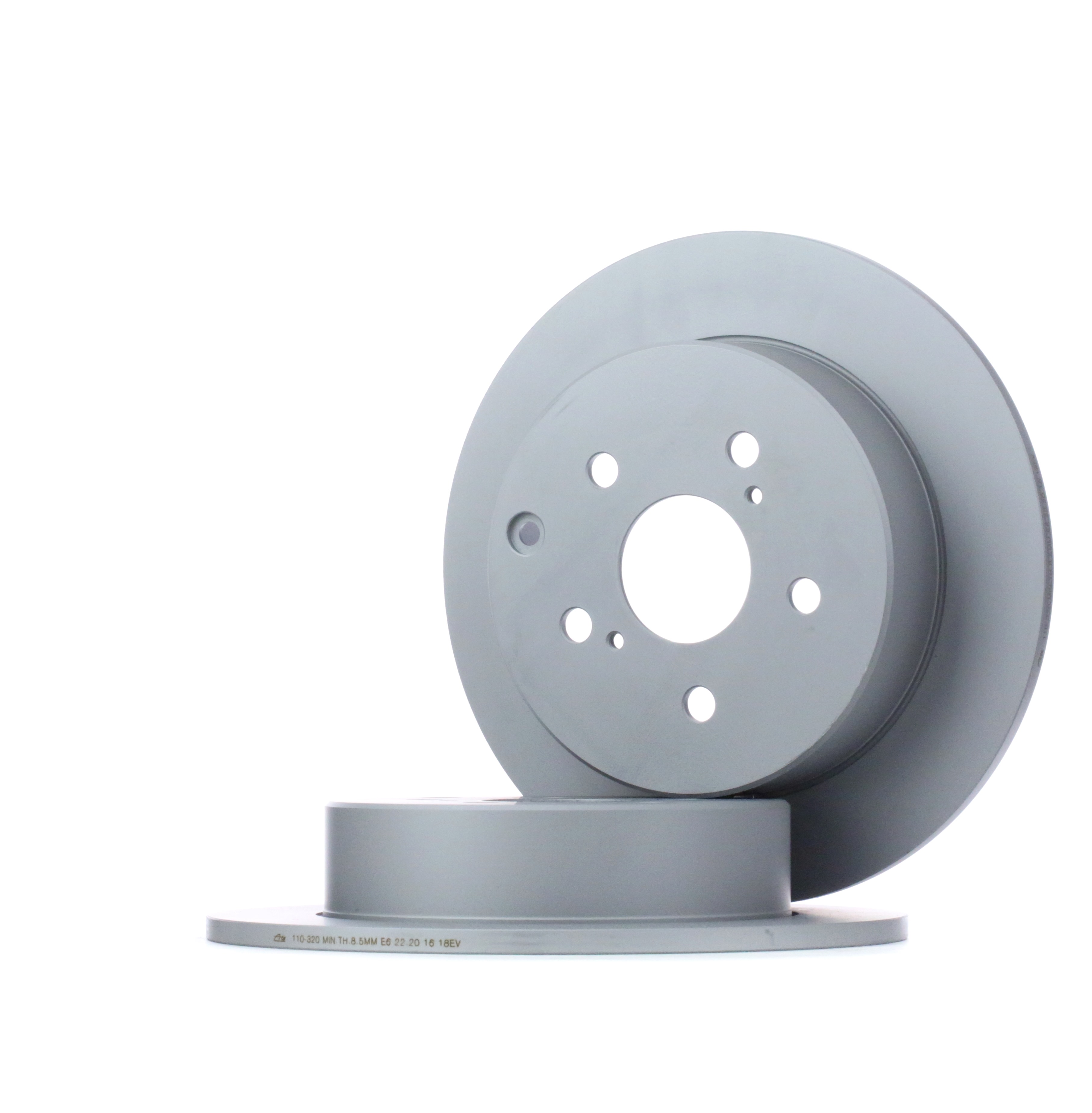 ATE 24.0110-0320.1 Brake disc solid, Coated-image-956905