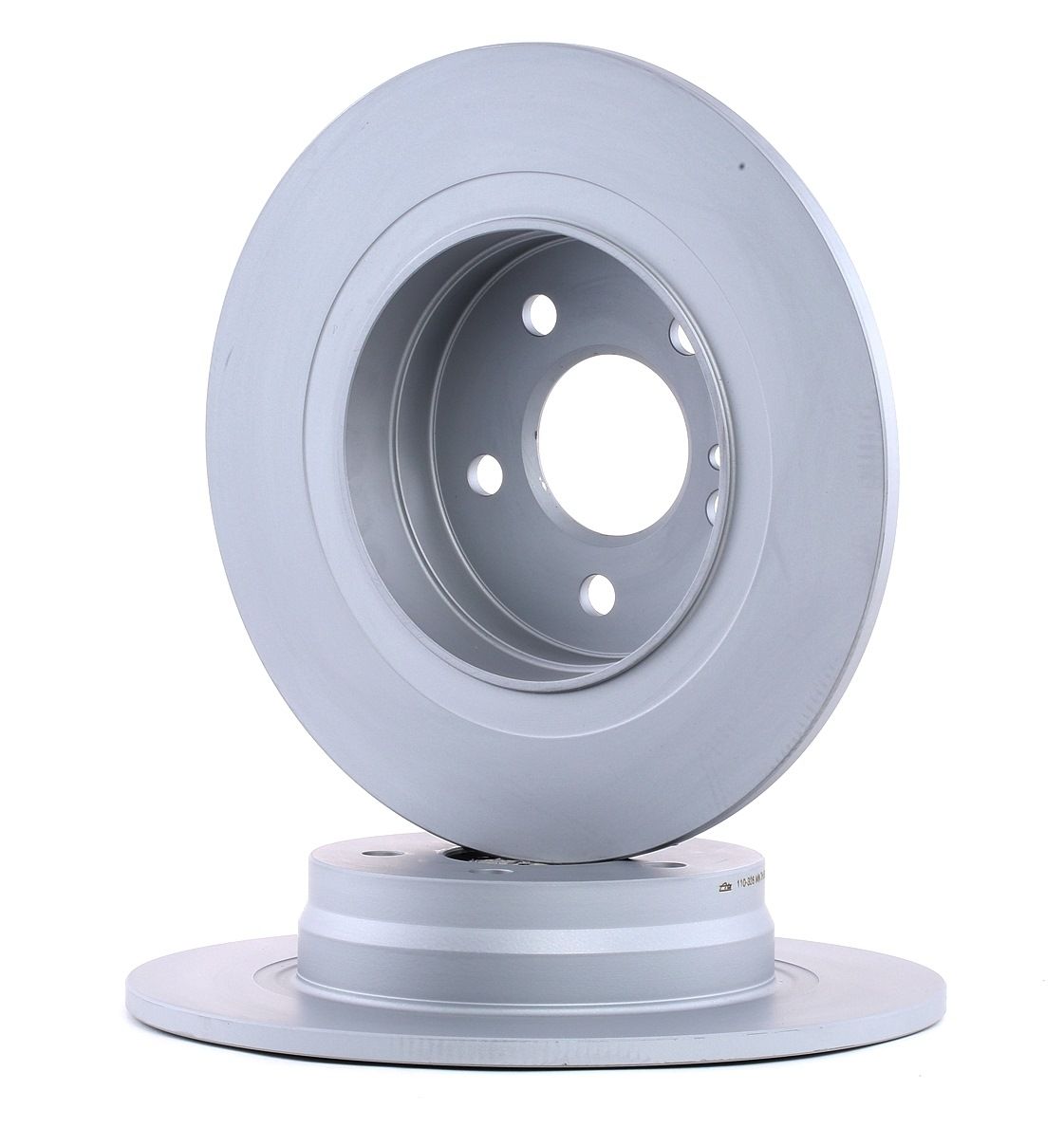 ATE 24.0110-0328.1 Brake disc solid, Coated, with bolts/screws-image-956911