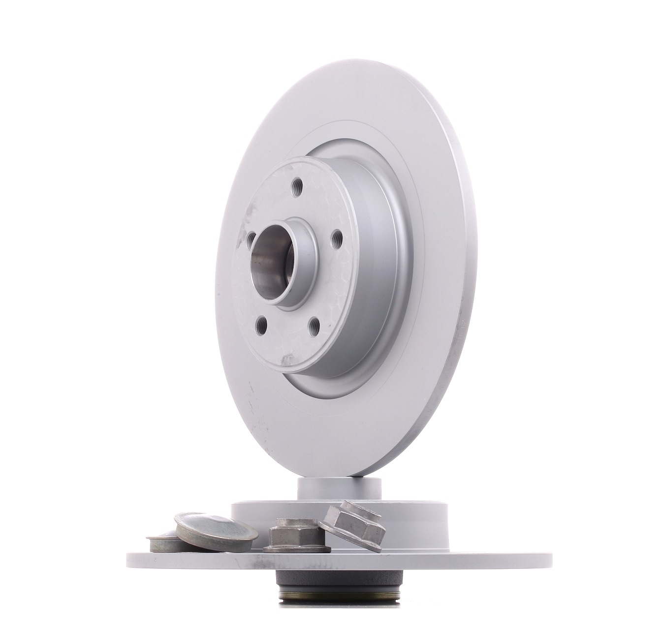 ATE 24.0111-0100.2 Brake disc solid, Coated, with ABS sensor ring-image-956929