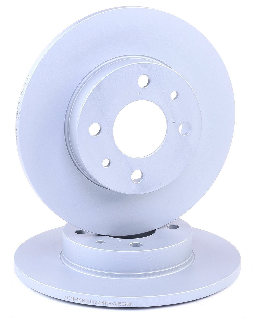 ATE 24.0111-0119.1 Brake disc solid, Coated-image-956933