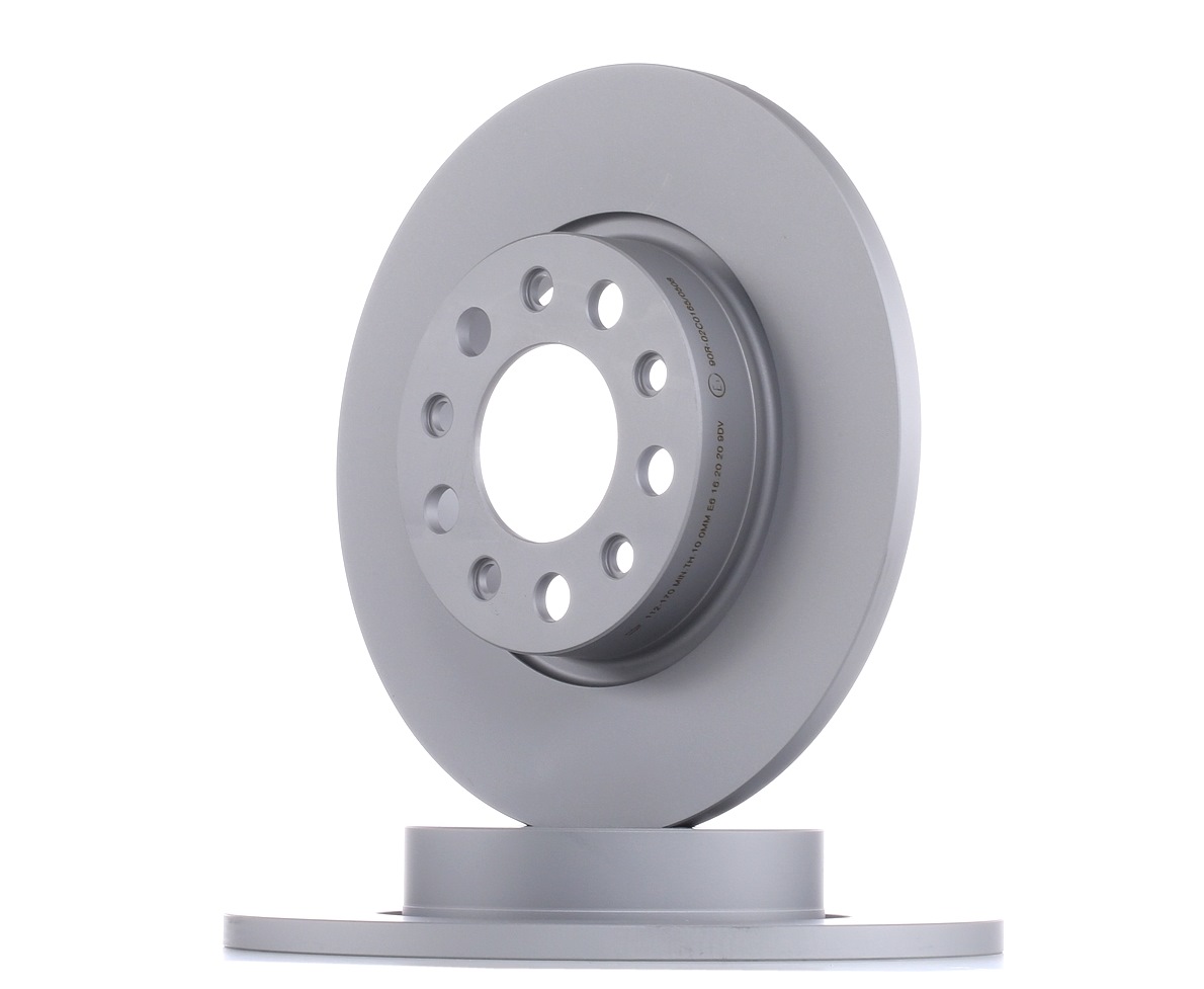 ATE 24.0112-0170.1 Brake disc solid, Coated, with bolts/screws-image-957025