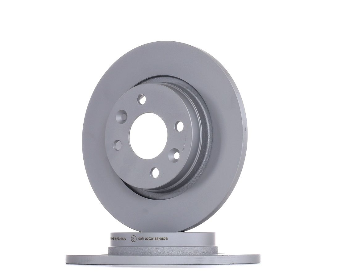 ATE 24.0112-0171.1 Brake disc solid, Coated, with bolts/screws-image-957026
