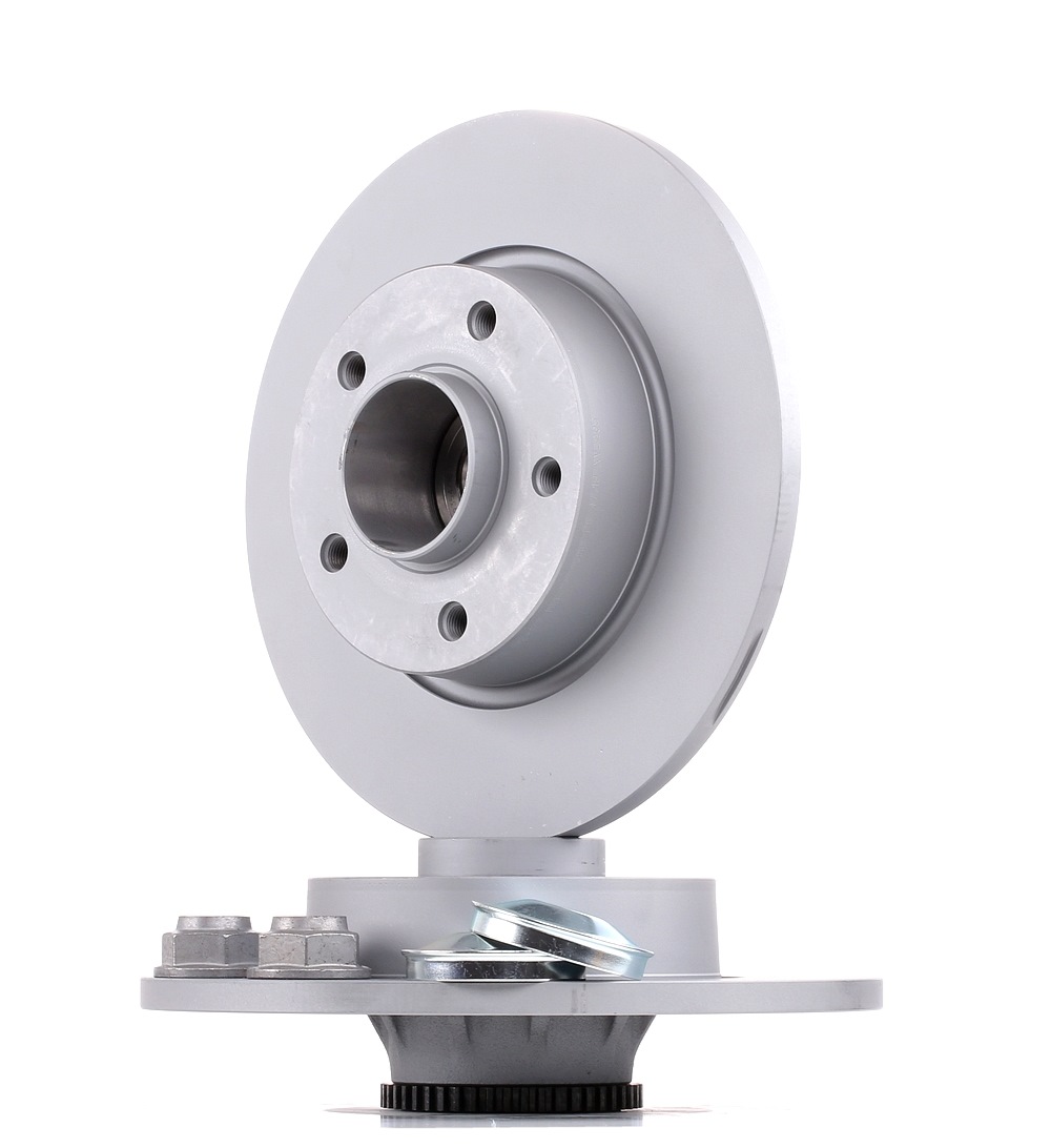 ATE 24.0112-0177.2 Brake disc solid, Coated, with ABS sensor ring-image-957031