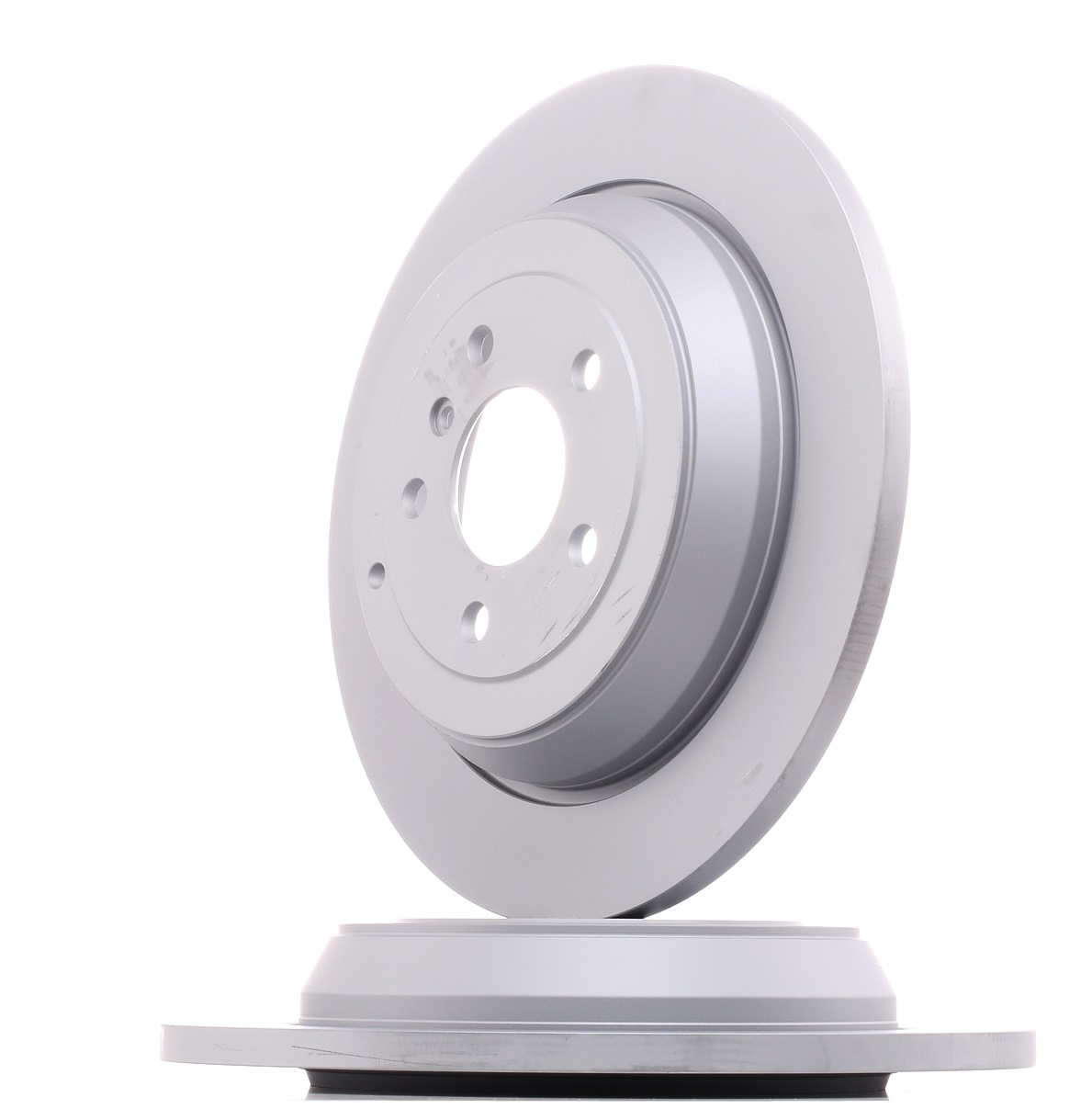 ATE 24.0114-0114.1 Brake disc solid, Coated, Alloyed/High-carbon, with bolts/screws-image-957103