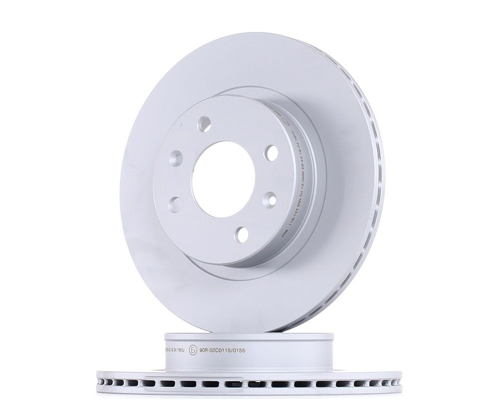 ATE 24.0118-0144.1 Brake disc Vented, Coated-image-957179