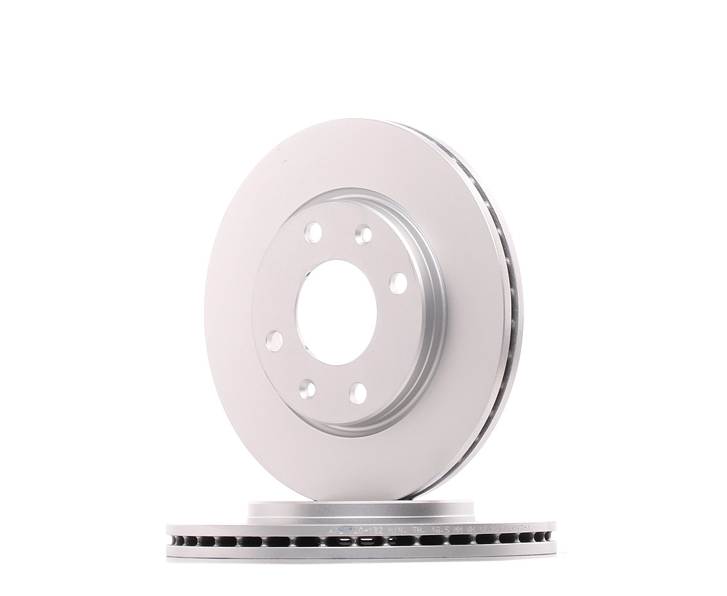 ATE 24.0120-0132.1 Brake disc Vented, Coated, with bolts/screws-image-957218