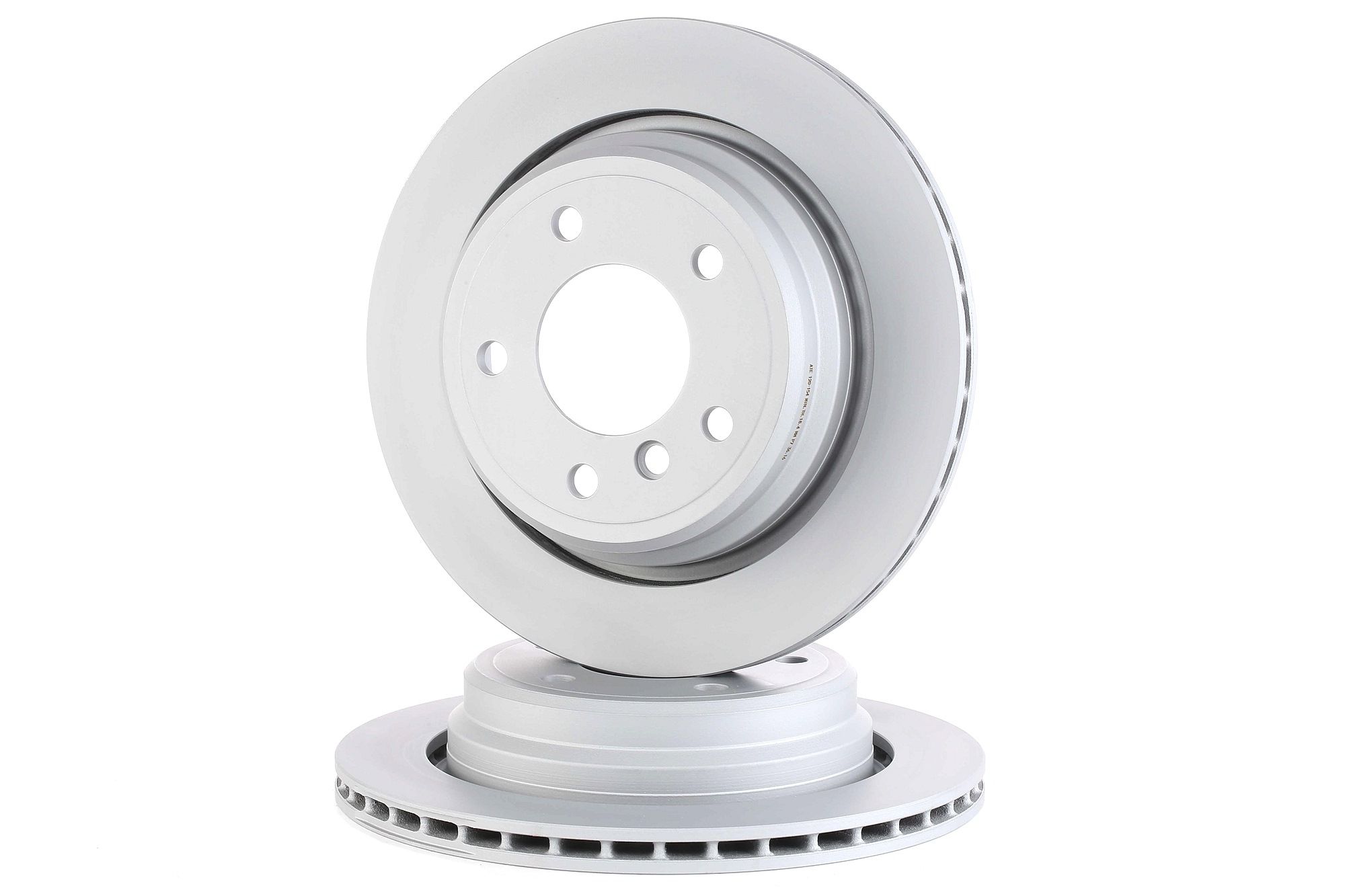 ATE 24.0120-0154.1 Brake disc Vented, Coated, High-carbon, with bolts/screws-image-957232