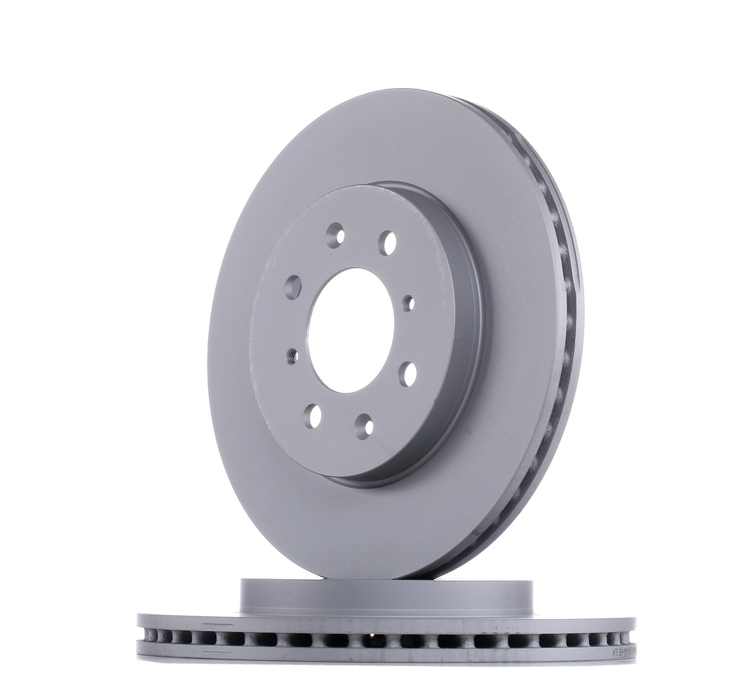 ATE 24.0121-0115.1 Brake disc Vented, Coated, with bolts/screws-image-957303