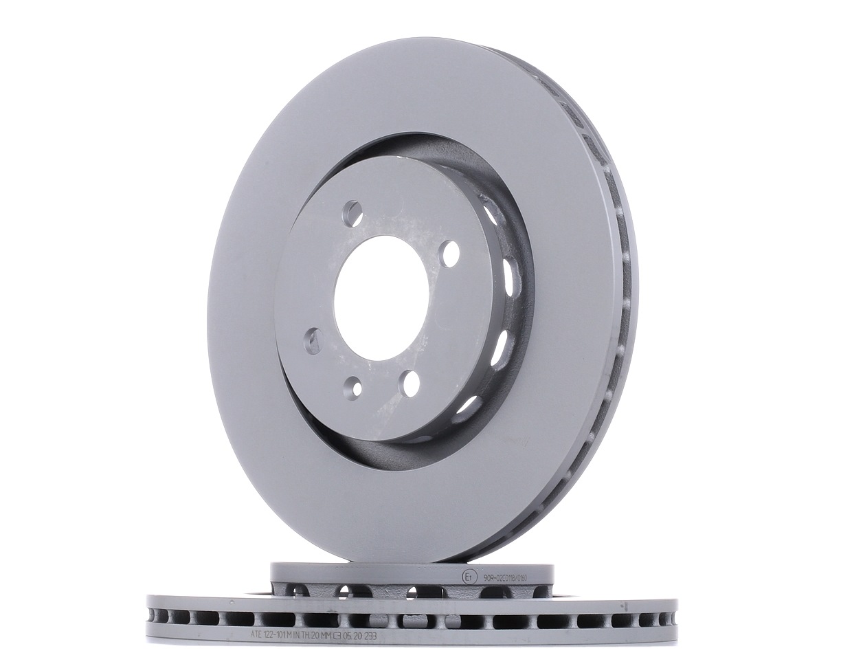 ATE 24.0122-0101.1 Brake disc Vented, Coated, High-carbon-image-957306
