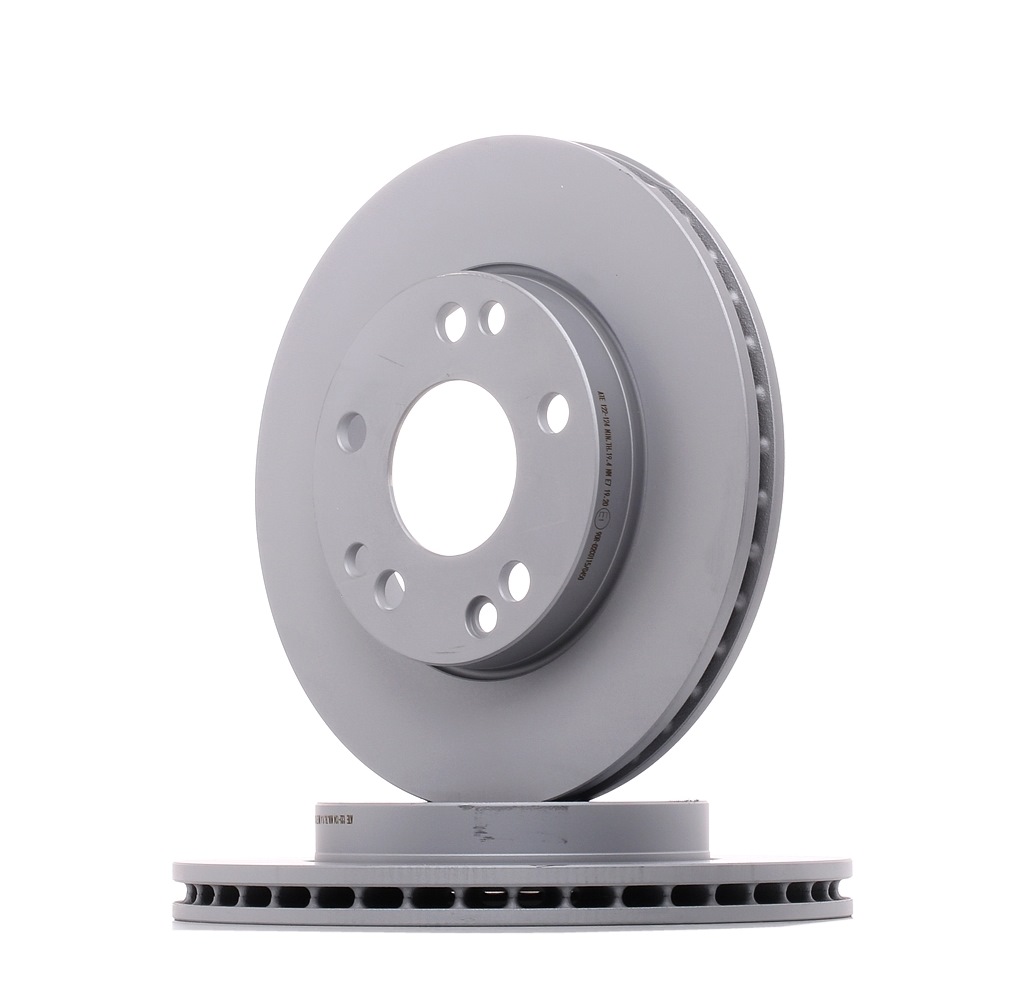 ATE 24.0122-0124.1 Brake disc Vented, Coated, Alloyed/High-carbon-image-957322