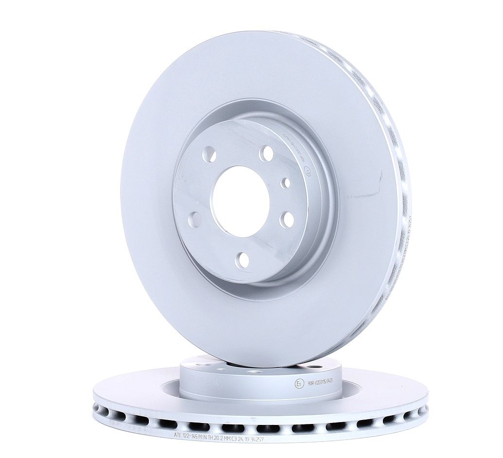 ATE 24.0122-0145.1 Brake disc Vented, Coated-image-957341