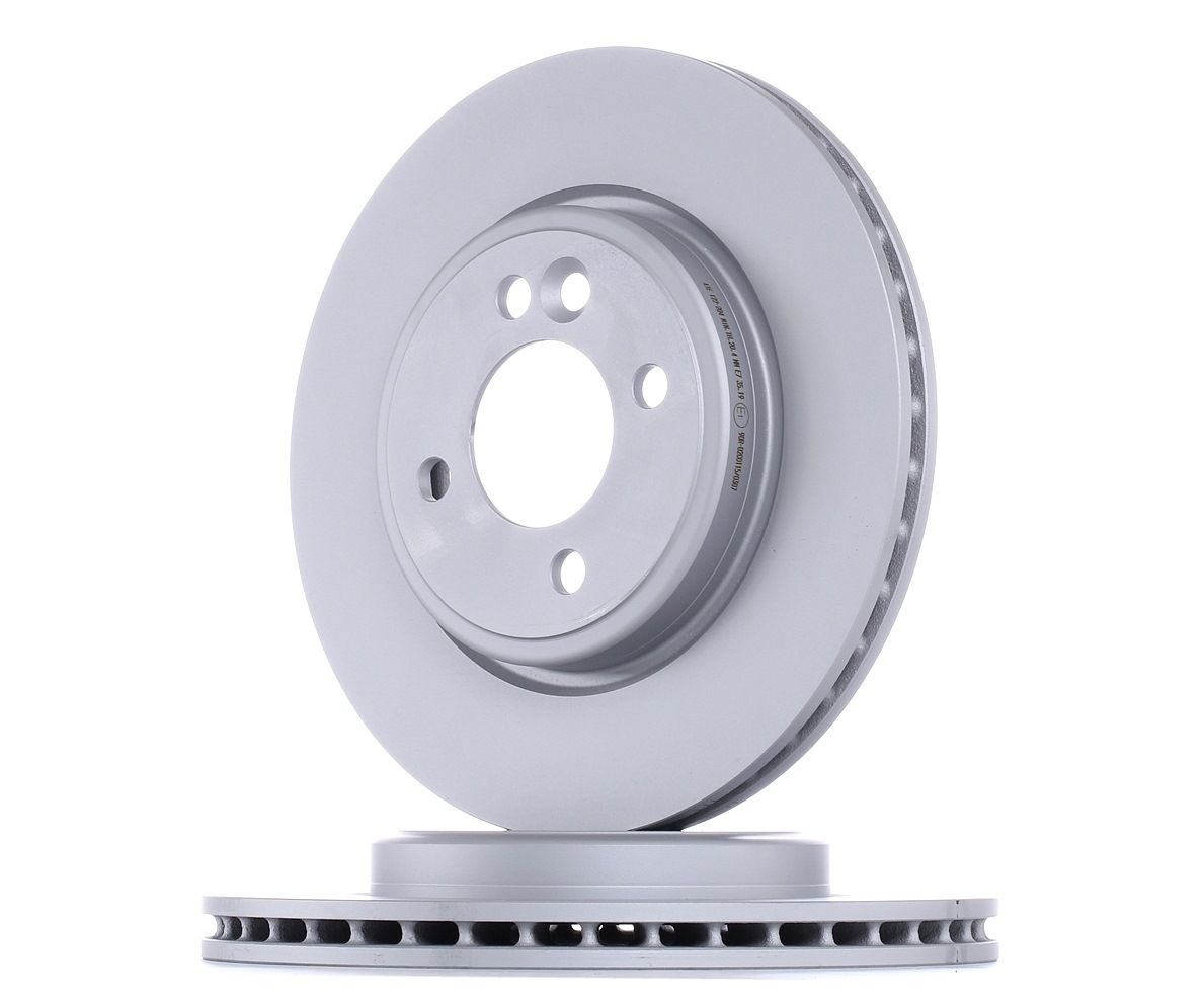 ATE 24.0122-0204.1 Brake disc Vented, Coated, High-carbon-image-957391
