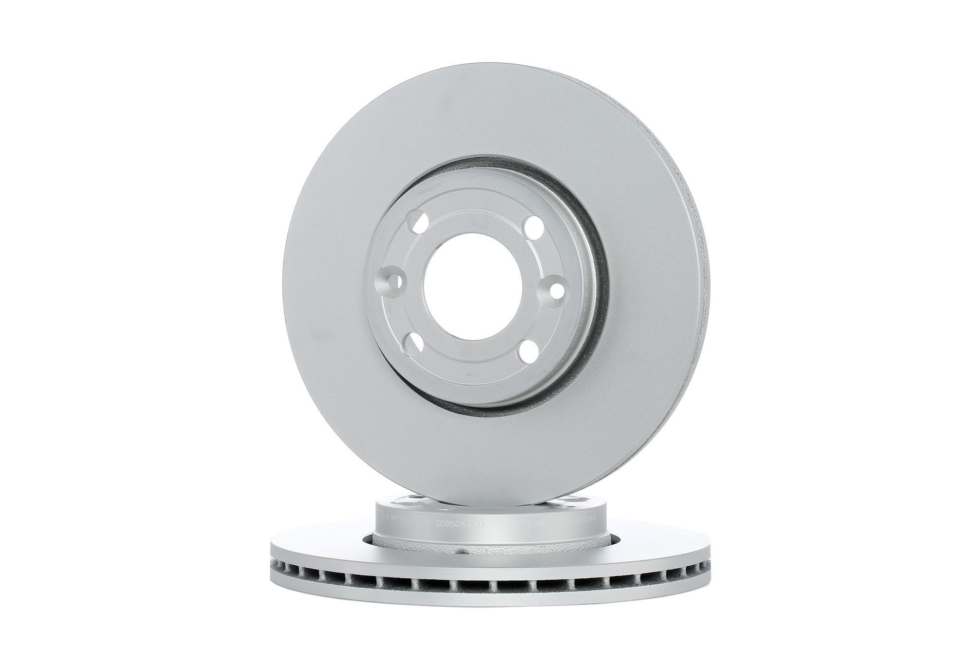 ATE 24.0122-0216.1 Brake disc Vented, Coated, High-carbon, with bolts/screws-image-957403