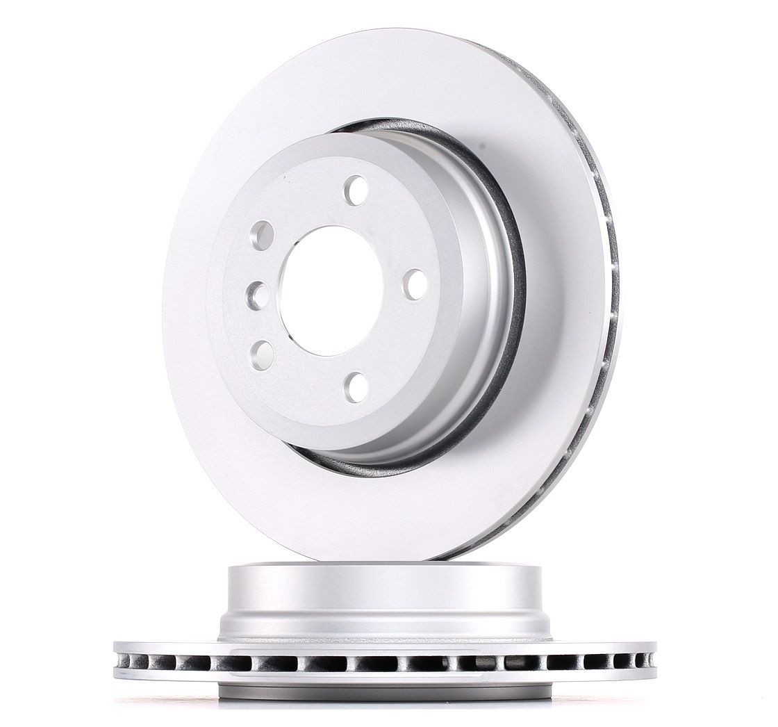 ATE 24.0122-0224.1 Brake disc Vented, Coated, High-carbon, with bolts/screws-image-957411