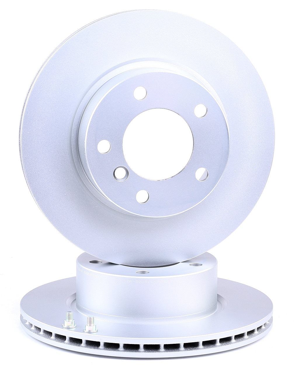 ATE 24.0122-0238.1 Brake disc Vented, Coated, High-carbon, with bolts/screws-image-957425