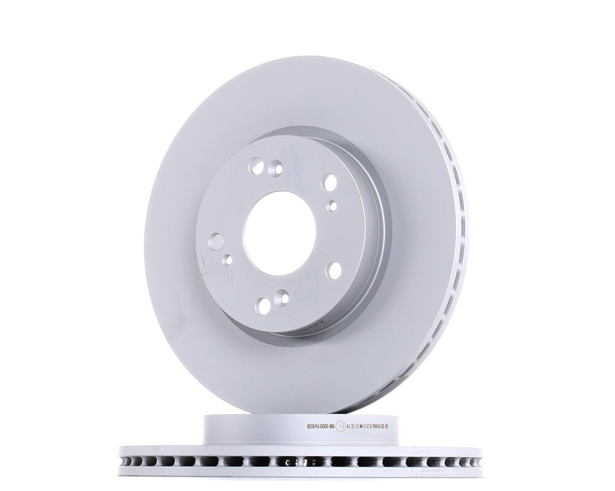 ATE 24.0123-0110.1 Brake disc Vented, Coated, with bolts/screws-image-957462