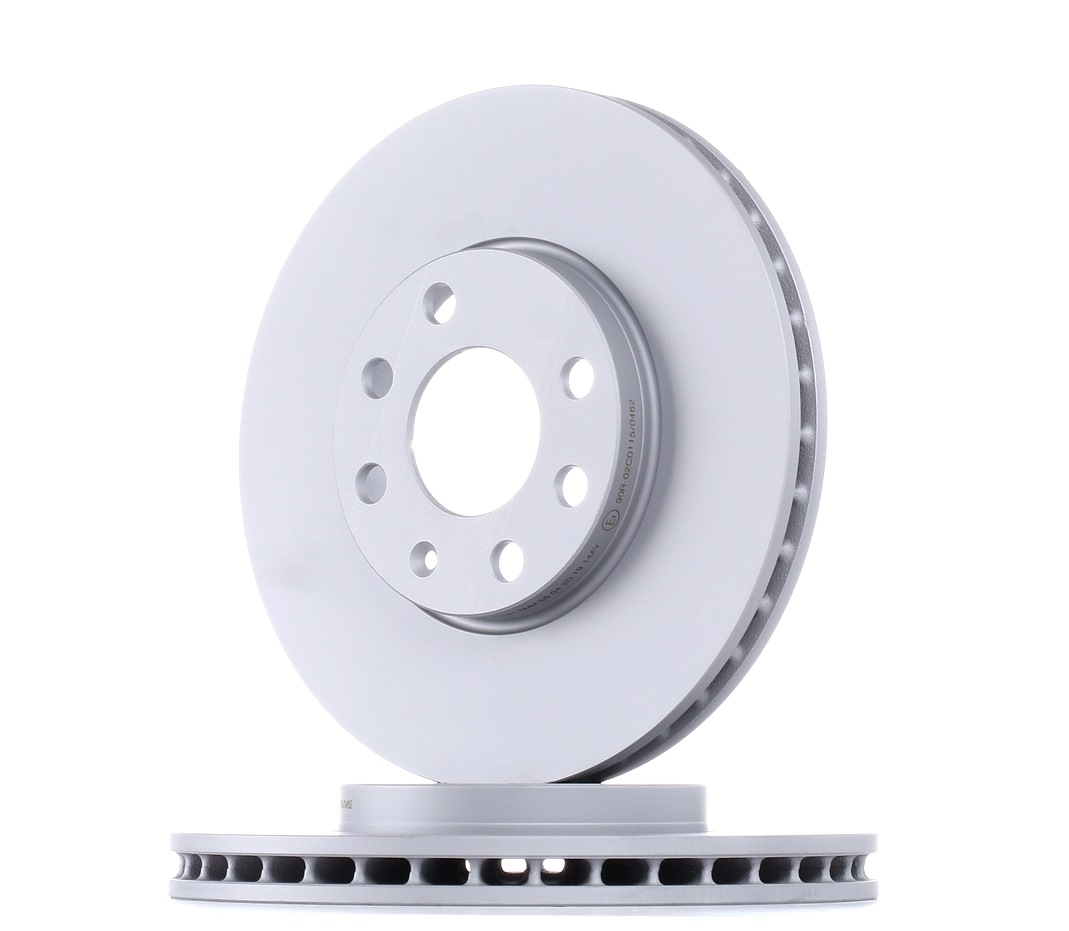 ATE 24.0124-0152.1 Brake disc Vented, Coated, Alloyed/High-carbon, with bolts/screws-image-957507