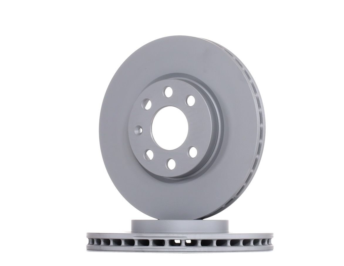 ATE 24.0124-0166.1 Brake disc Vented, Coated, Alloyed/High-carbon, with bolts/screws-image-957518