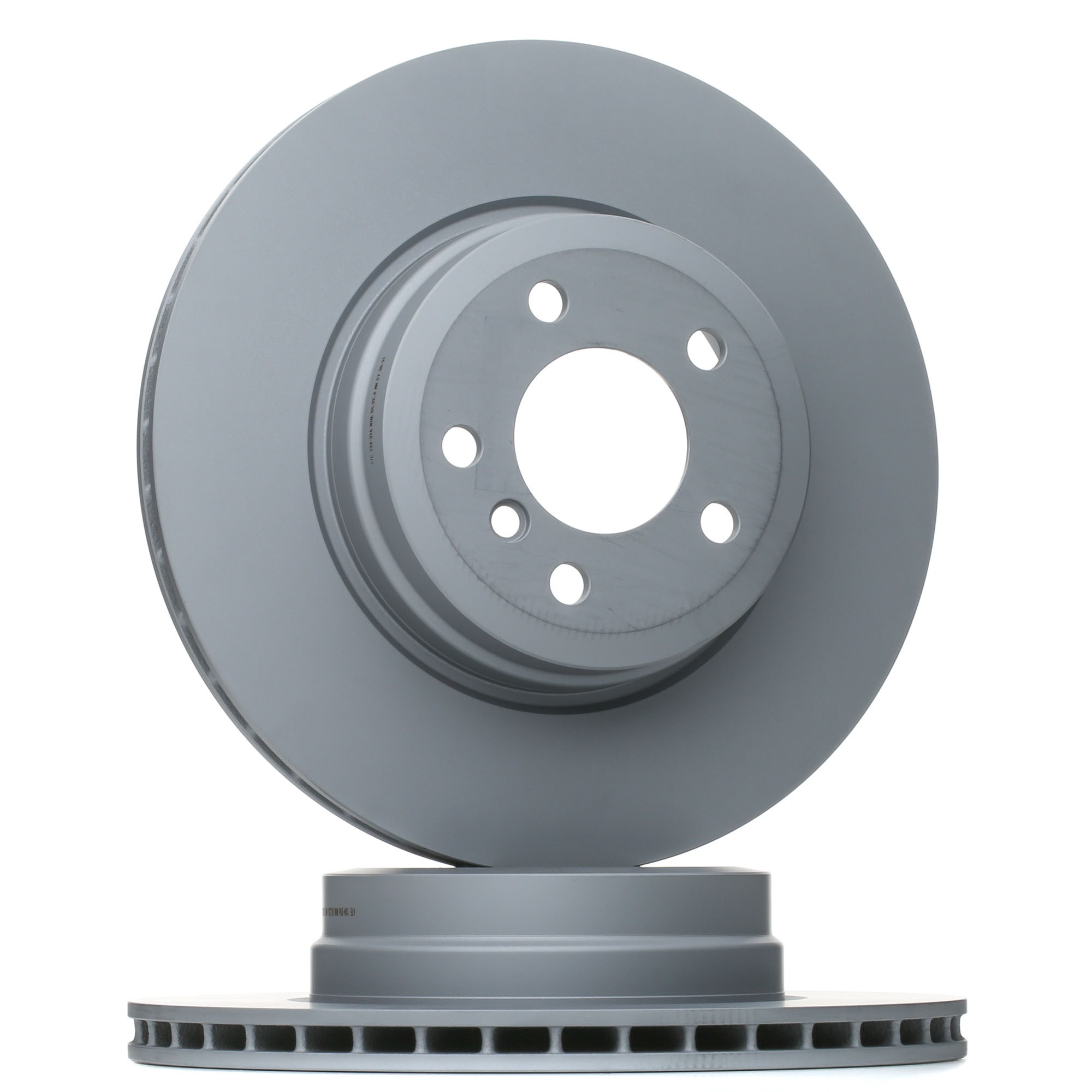 ATE 24.0124-0216.1 Brake disc Vented, Coated, High-carbon, with bolts/screws-image-957564