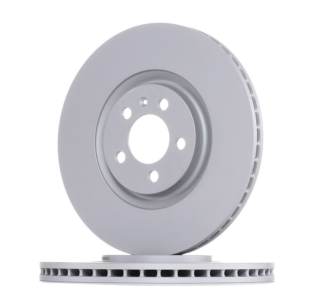ATE 24.0125-0123.1 Brake disc Vented, Coated, High-carbon, with bolts/screws-image-957594