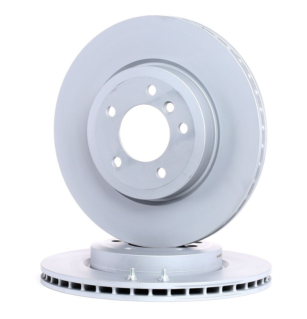 ATE 24.0125-0138.1 Brake disc Vented, Coated, High-carbon, with bolts/screws-image-957605