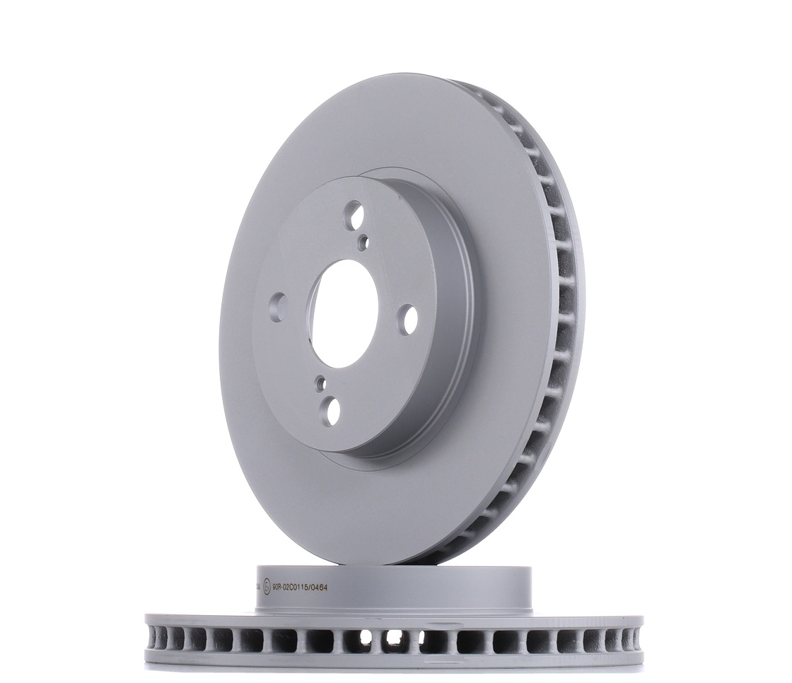 ATE 24.0125-0155.1 Brake disc Vented, Coated-image-957617