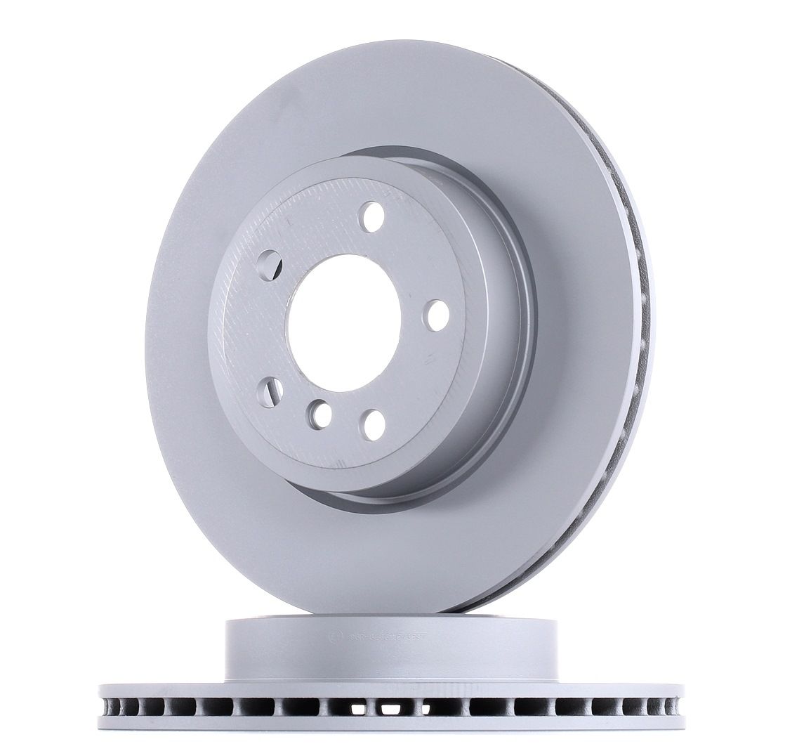 ATE 24.0125-0160.1 Brake disc Vented, Coated, High-carbon, with bolts/screws-image-957621