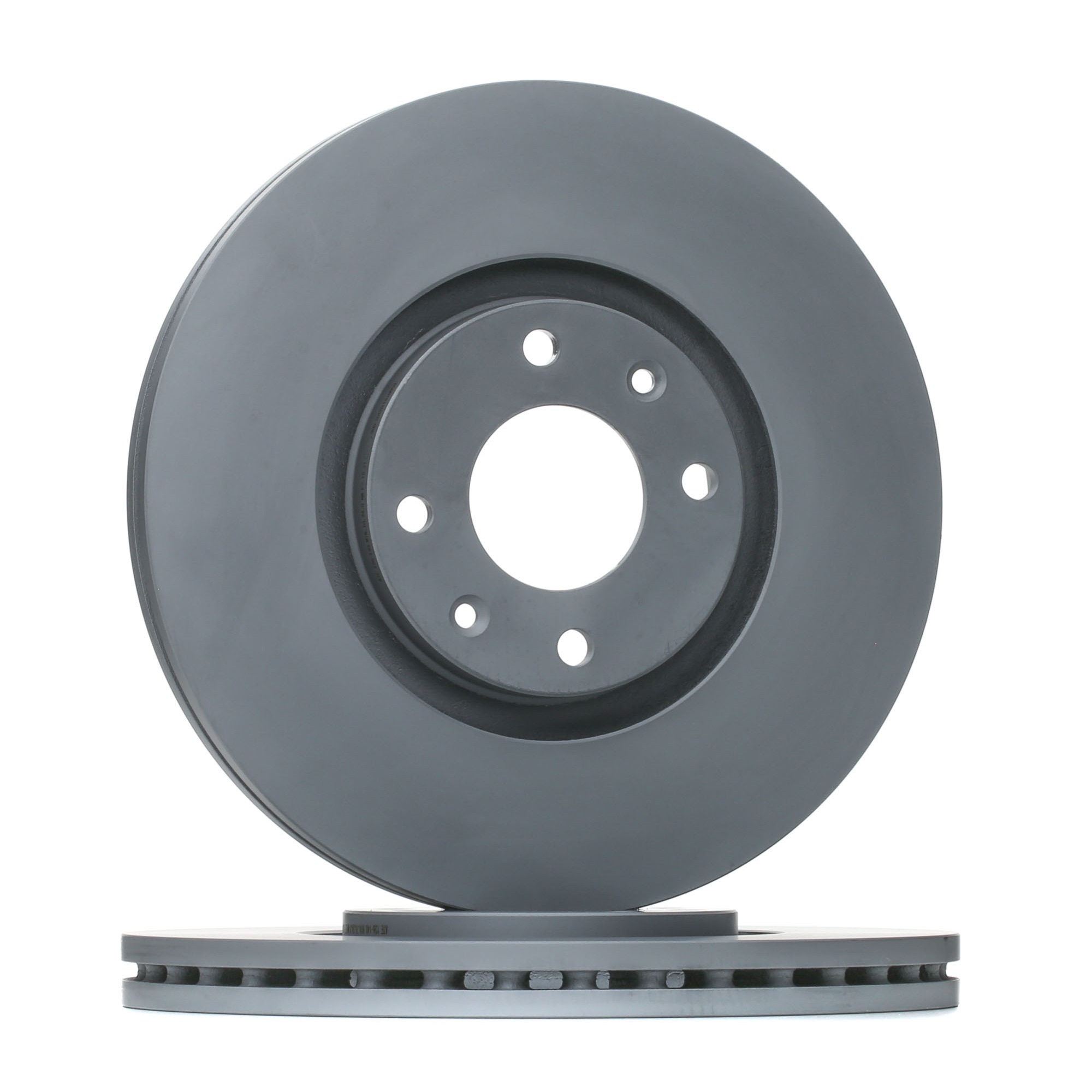 ATE 24.0126-0140.1 Brake disc Externally Vented, Coated, with bolts/screws-image-957687
