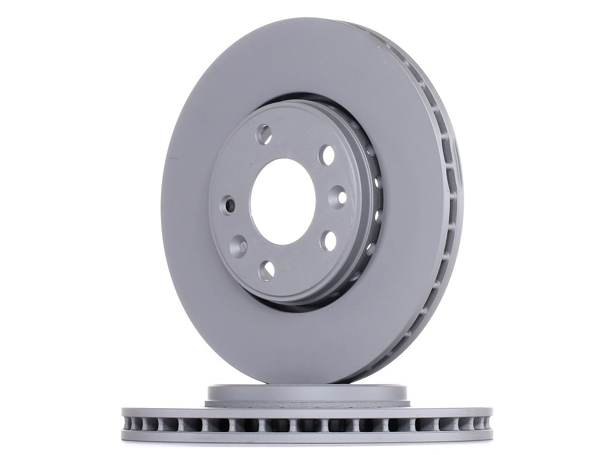 ATE 24.0126-0158.1 Brake disc Vented, Coated, Alloyed/High-carbon, with bolts/screws-image-957701