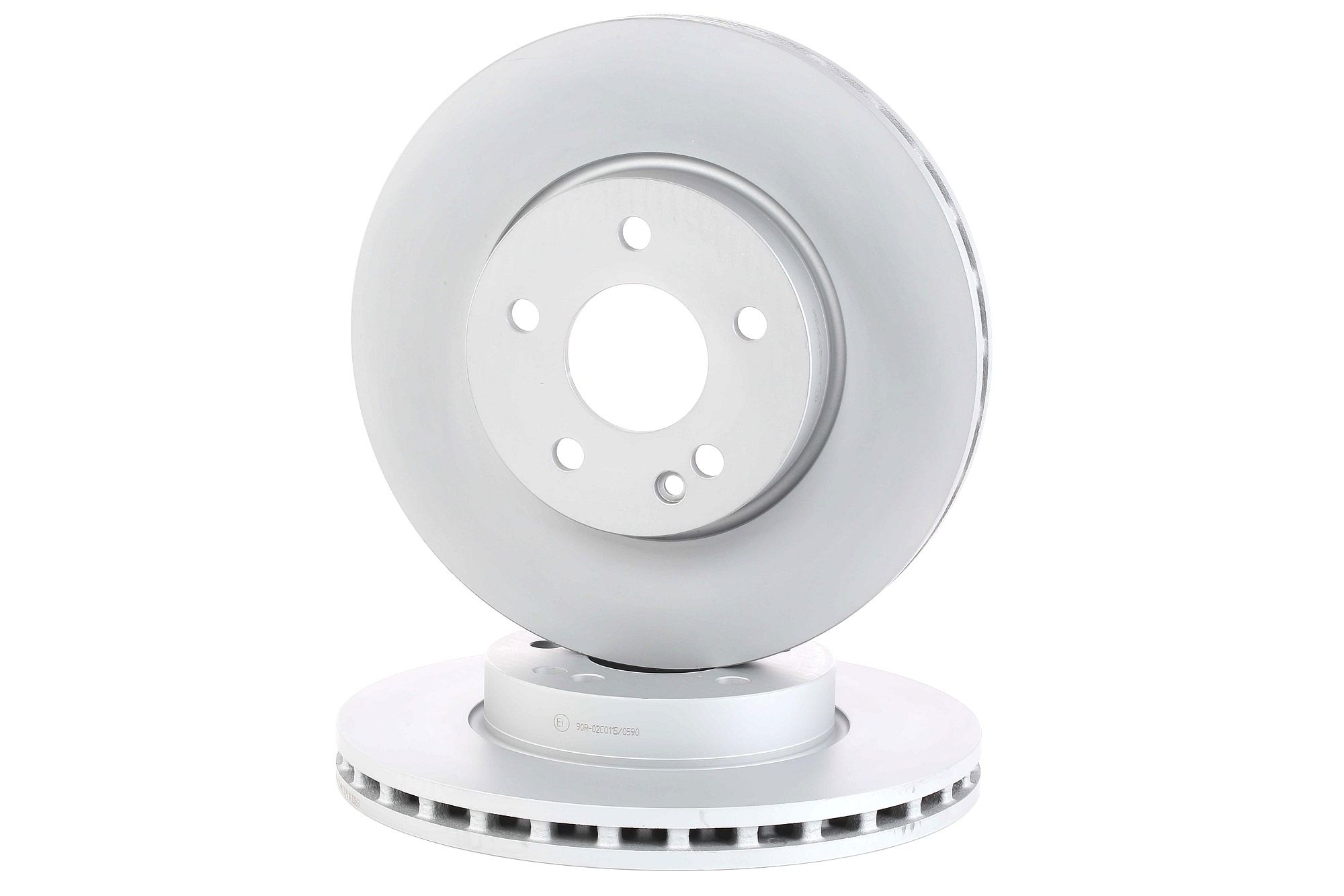 ATE 24.0128-0145.1 Brake disc Vented, Coated, Alloyed/High-carbon, with bolts/screws-image-957741