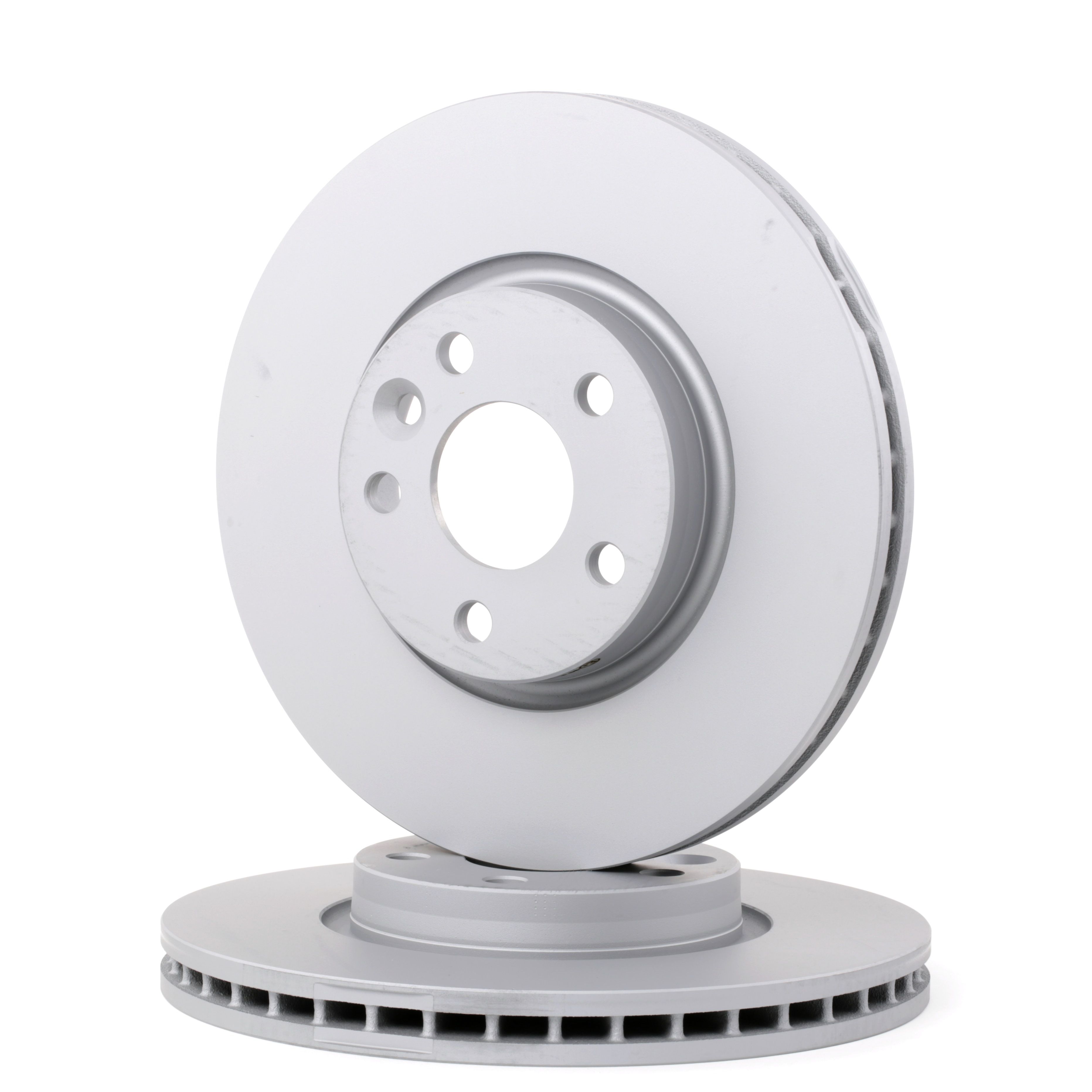 ATE 24.0128-0154.1 Brake disc Vented, Coated, High-carbon, with bolts/screws-image-957746