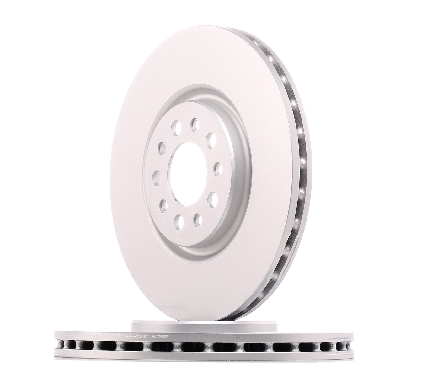 ATE 24.0128-0191.1 Brake disc Vented, Coated, with bolts/screws-image-957776