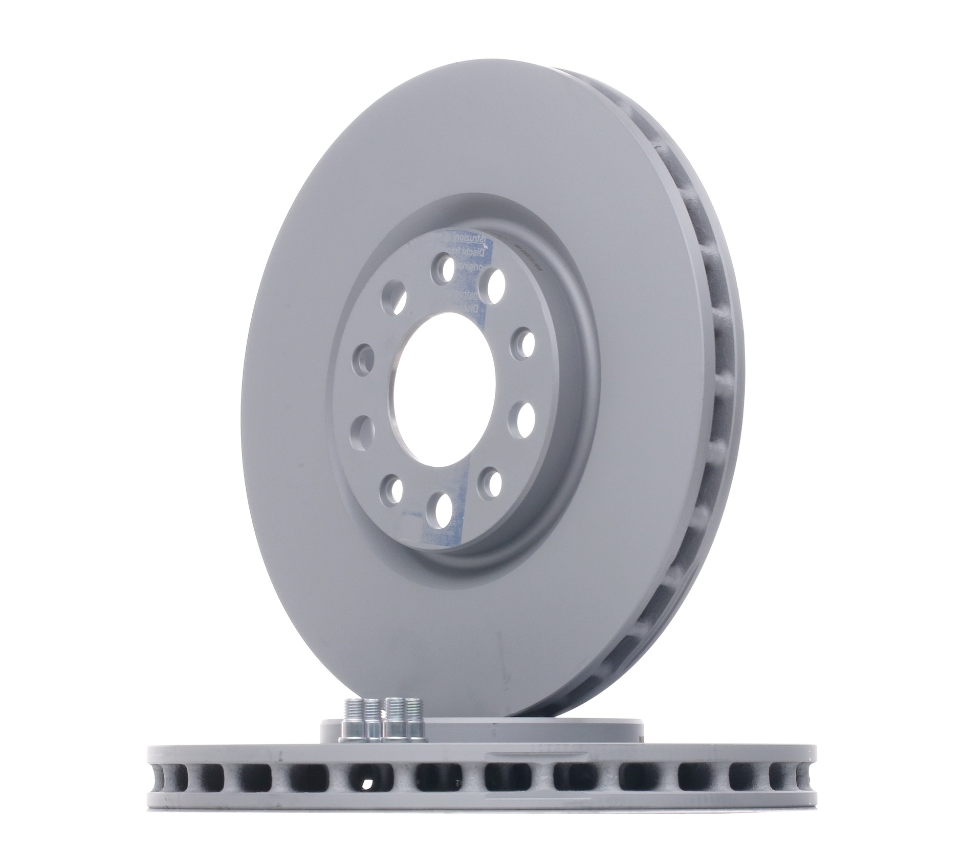 ATE 24.0128-0192.1 Brake disc Vented, Coated, with bolts/screws-image-957777