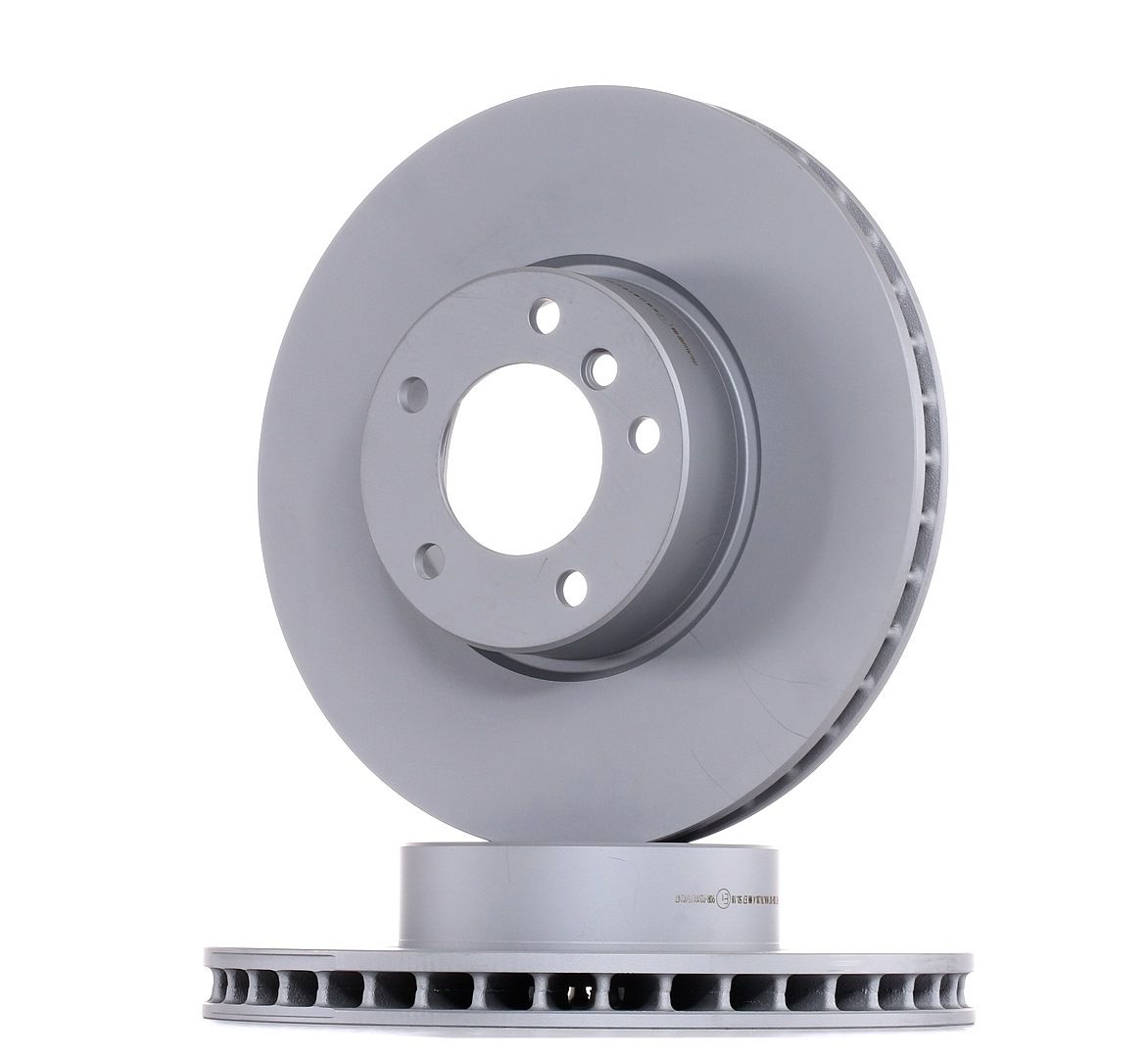 ATE 24.0130-0107.1 Brake disc Vented, Coated, High-carbon, with bolts/screws-image-957826