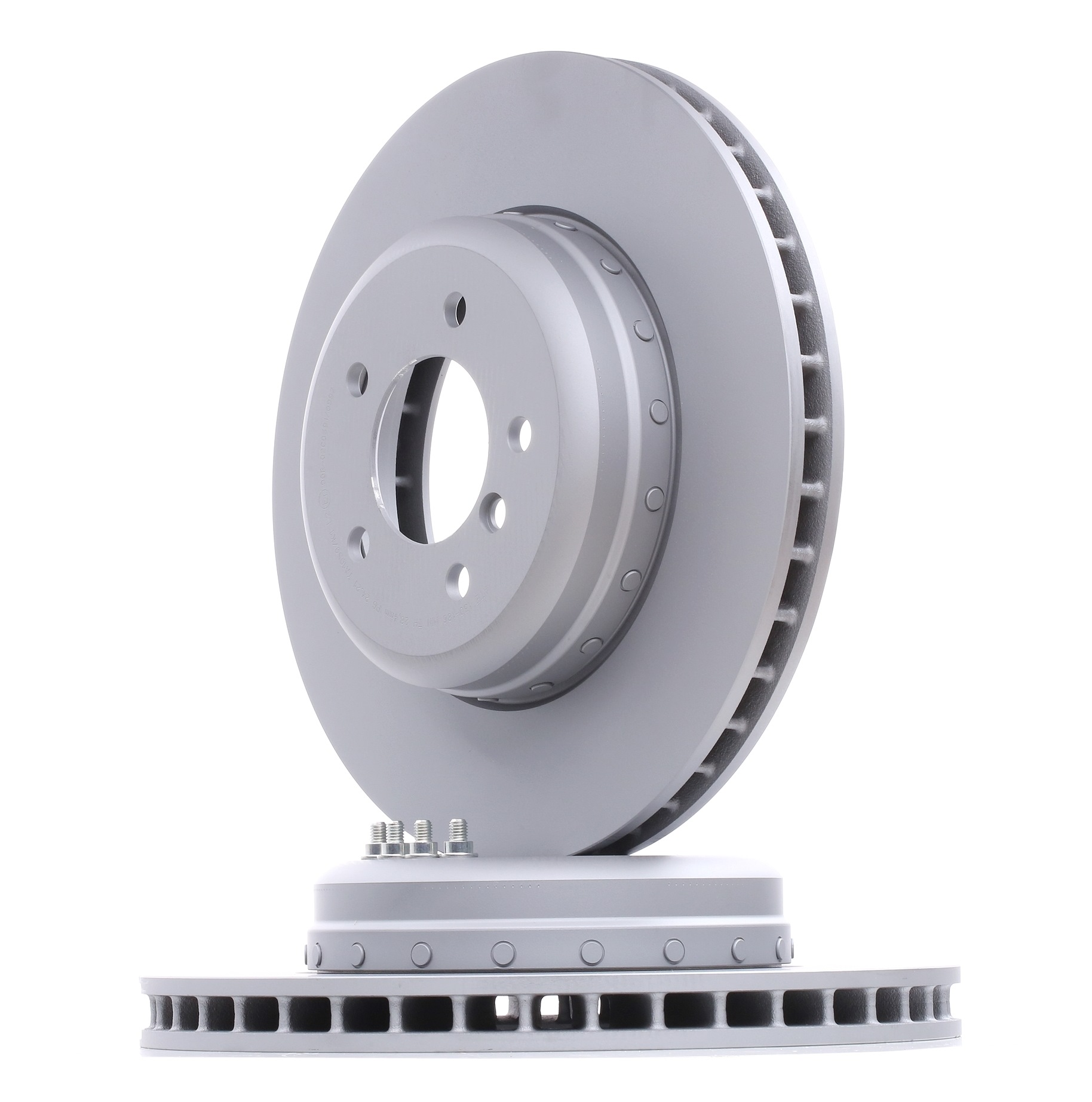ATE 24.0130-0186.2 Brake disc Vented, Coated, High-carbon, with bolts/screws-image-957854