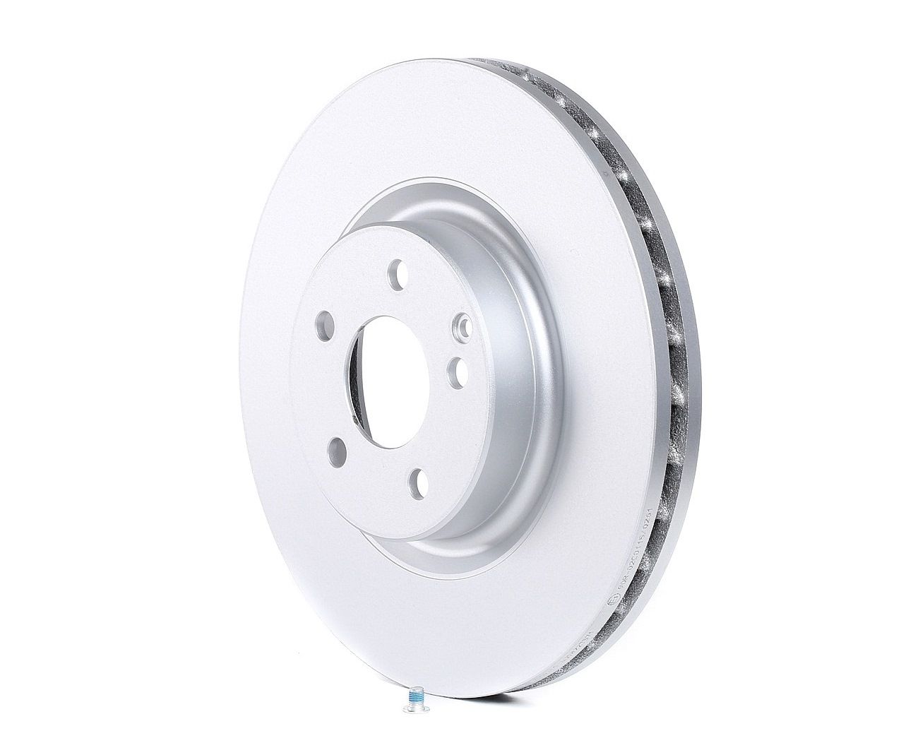 ATE 24.0132-0144.1 Brake disc Vented, Coated, Alloyed/High-carbon, with bolts/screws-image-957898