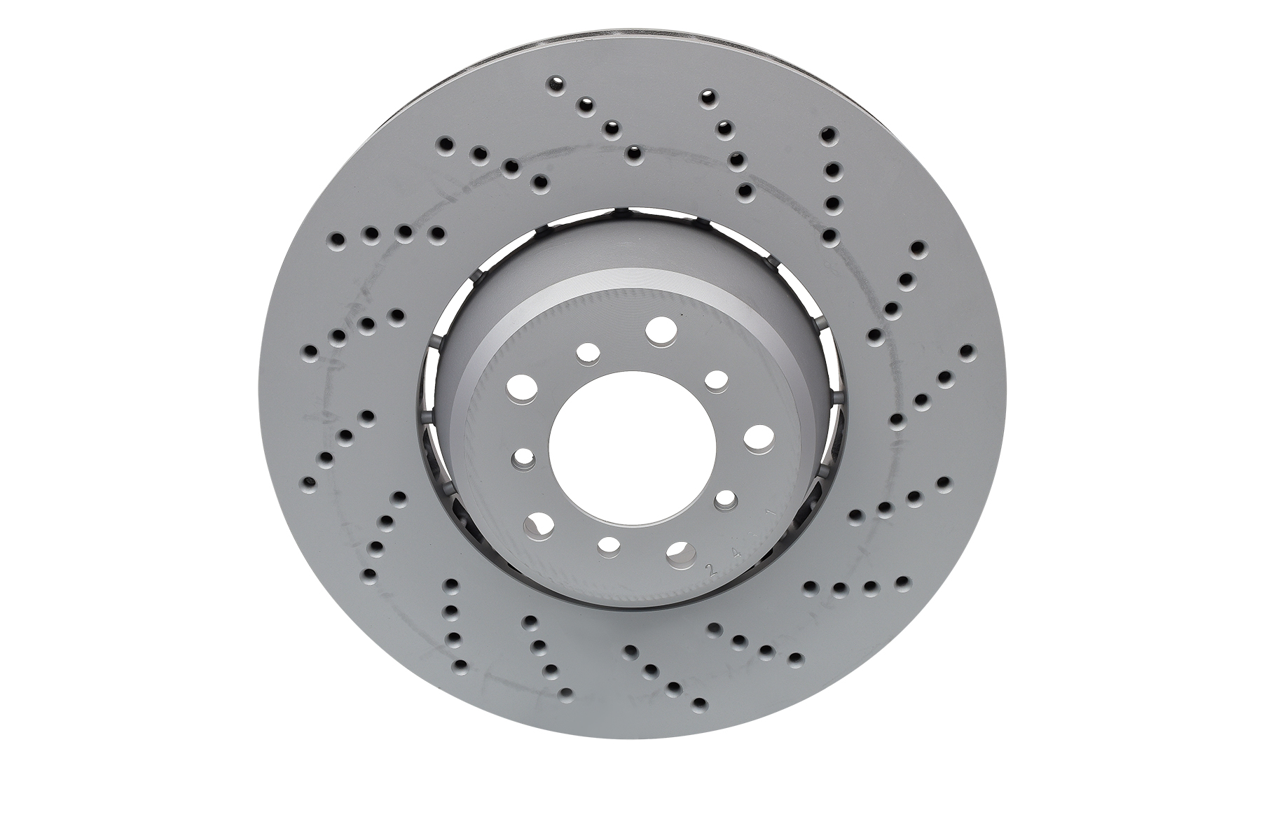 ATE 24.0136-0116.2 Brake disc perforated/vented, Coated, High-carbon, with bolts/screws-image-957934