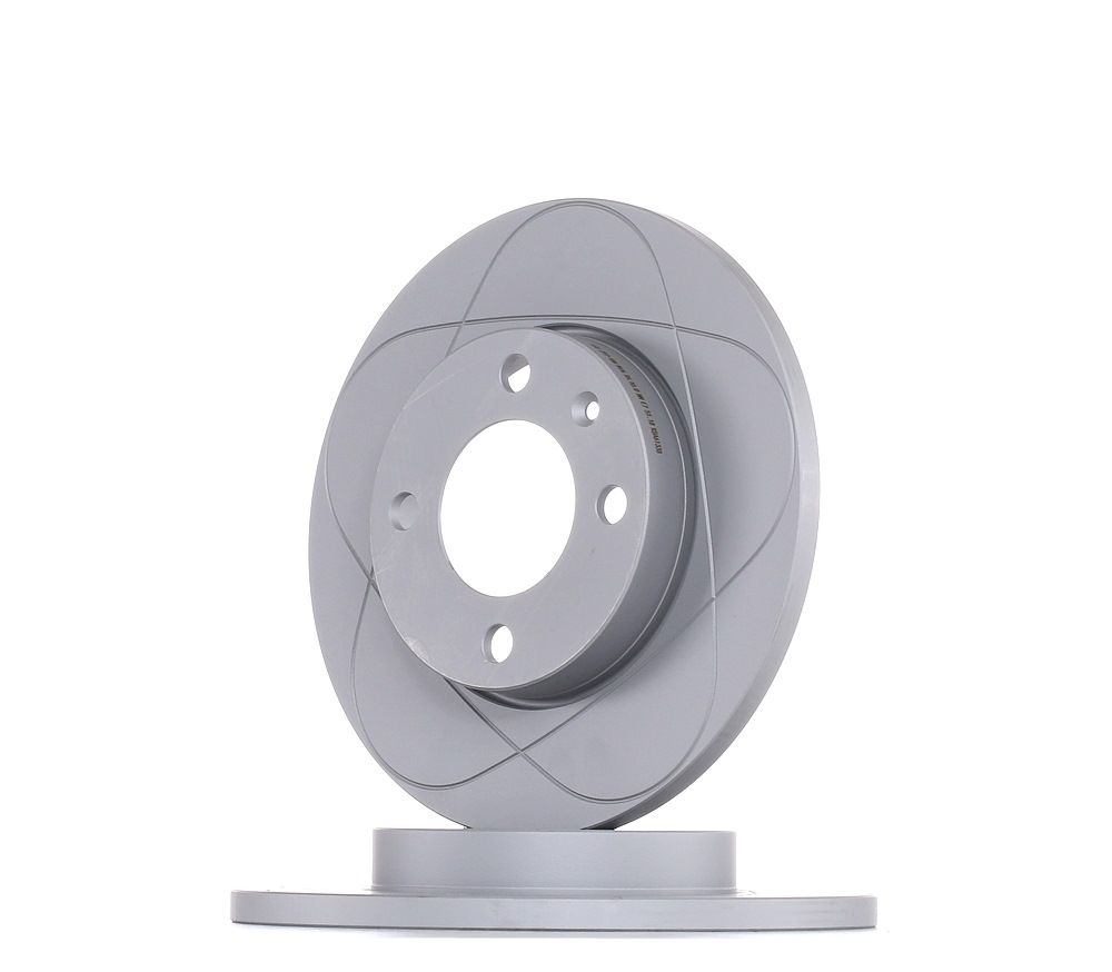 ATE 24.0312-0106.1 Brake disc solid, Coated, with bolts/screws-image-958163