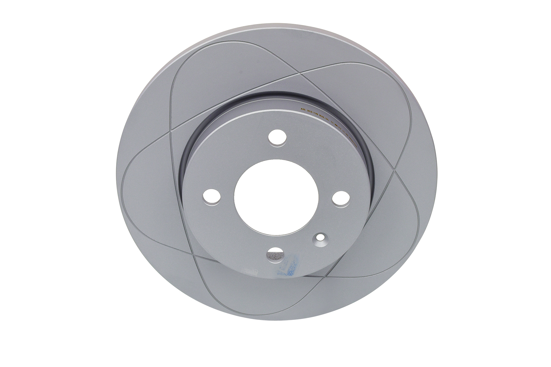 ATE 24.0313-0178.1 Brake disc solid, Coated, with bolts/screws-image-958175