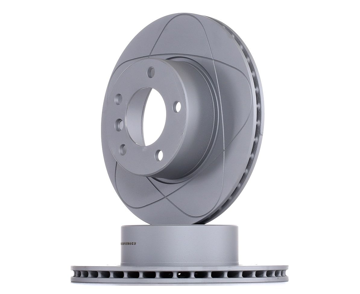 ATE 24.0322-0159.1 Brake disc Vented, Coated, High-carbon, with bolts/screws-image-958201