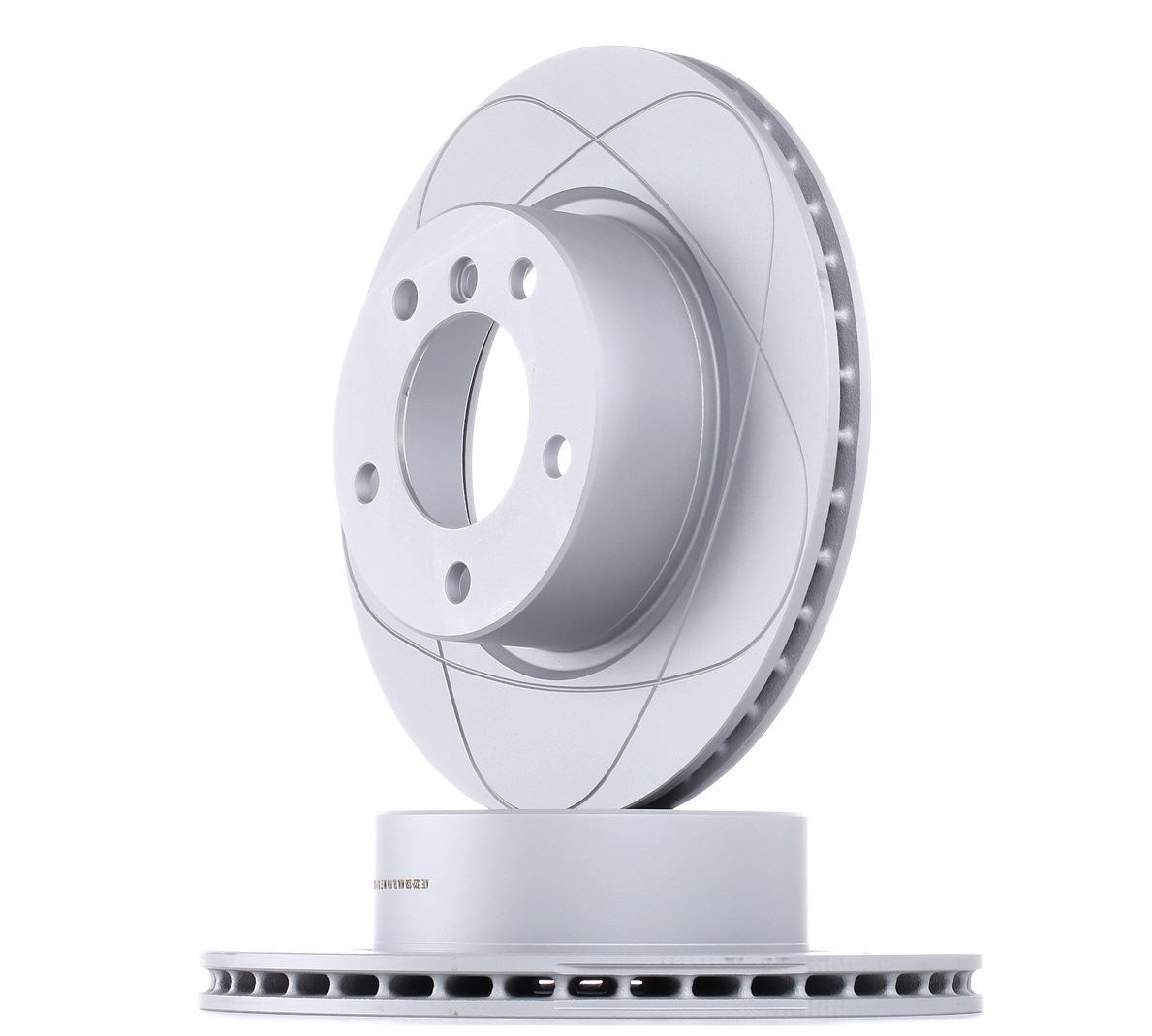 ATE 24.0322-0238.1 Brake disc Vented, Coated, High-carbon, with bolts/screws-image-958212