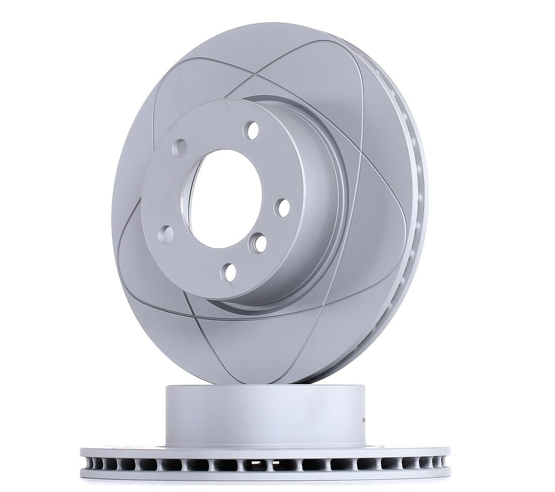ATE 24.0324-0197.1 Brake disc Vented, Coated, High-carbon, with bolts/screws-image-958224