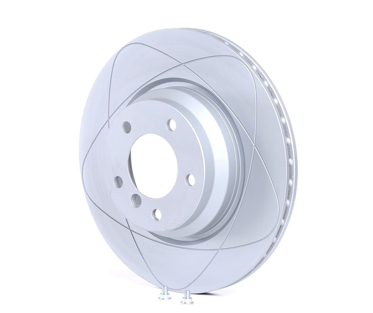 ATE 24.0324-0200.1 Brake disc Vented, Coated, High-carbon, with bolts/screws-image-958225