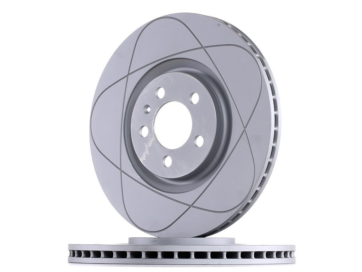 ATE 24.0325-0123.1 Brake disc Vented, Coated, High-carbon, with bolts/screws-image-958232