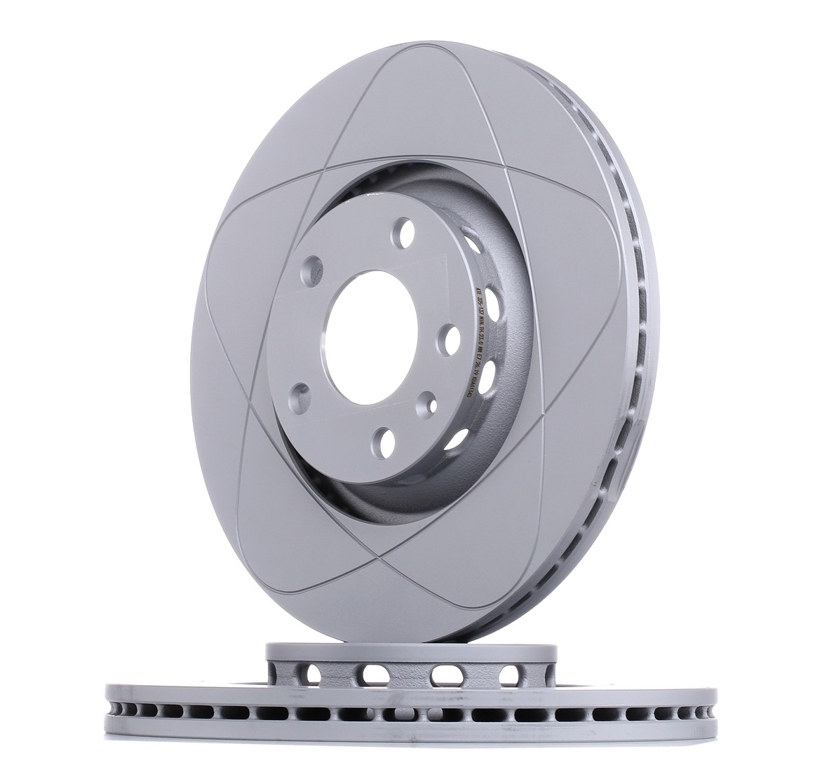 ATE 24.0325-0137.1 Brake disc Vented, Coated, High-carbon, with bolts/screws-image-958234