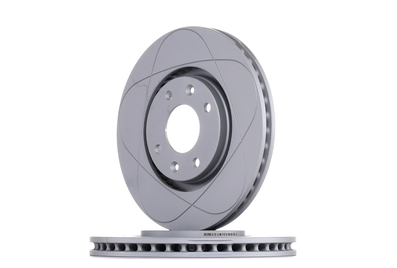 ATE 24.0326-0120.1 Brake disc Vented, Coated, with bolts/screws-image-958247