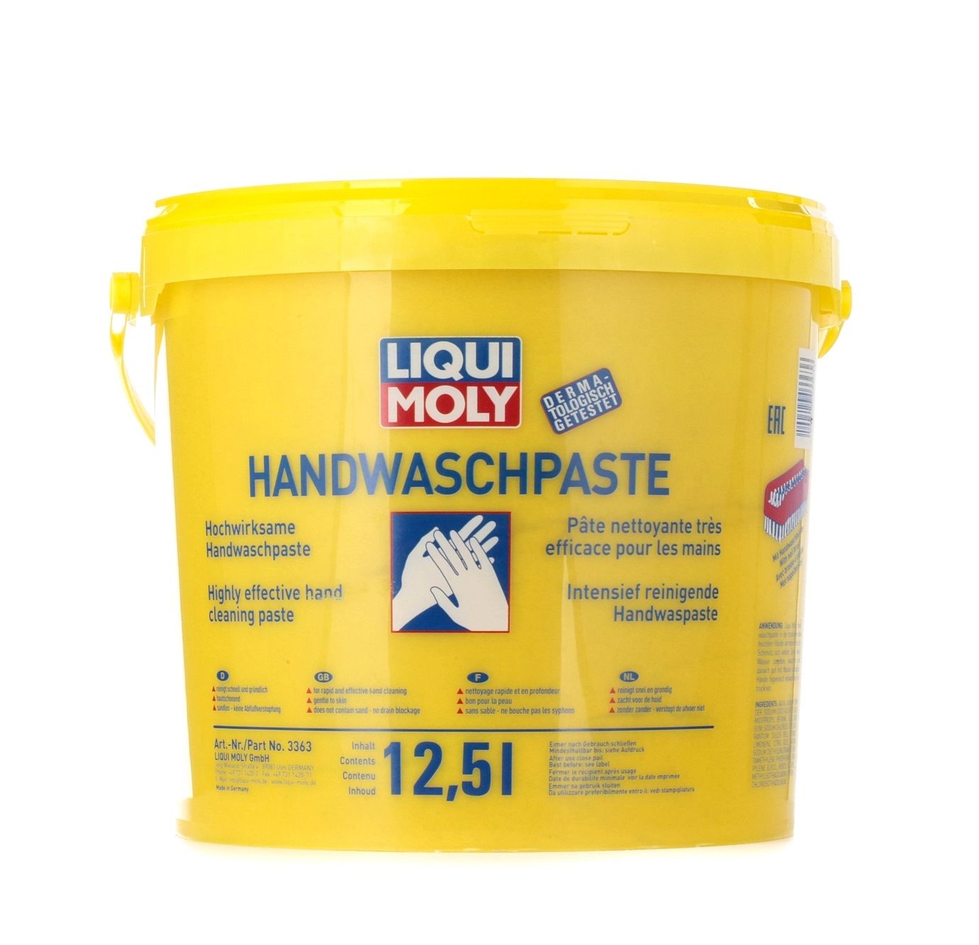 LIQUI MOLY 3363 Hand Cleaners Hand Cleaning Paste Capacity: 12,5l, Bucket-image-9585977