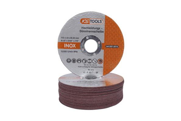 KS TOOLS 337.2015 Mola per troncare, Rettificatore ad angolo