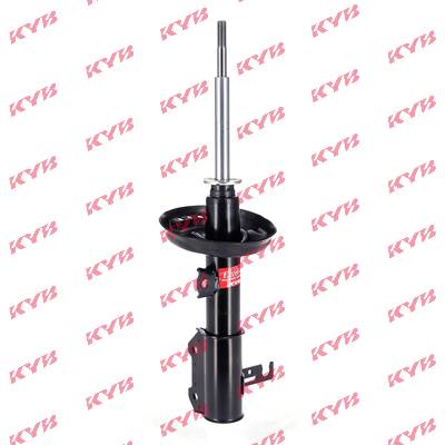 KYB 339421 Shock absorber Front Axle Left, Twin-Tube, Gas Pressure, Suspension Strut, Top pin